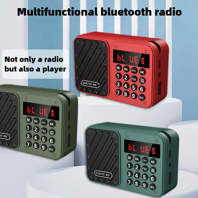 Multi Functional Card Radio Am Fm Dab Portable Mini Speaker Music Player Bluetooth Receiver Rechargeable Small Emergency Radios