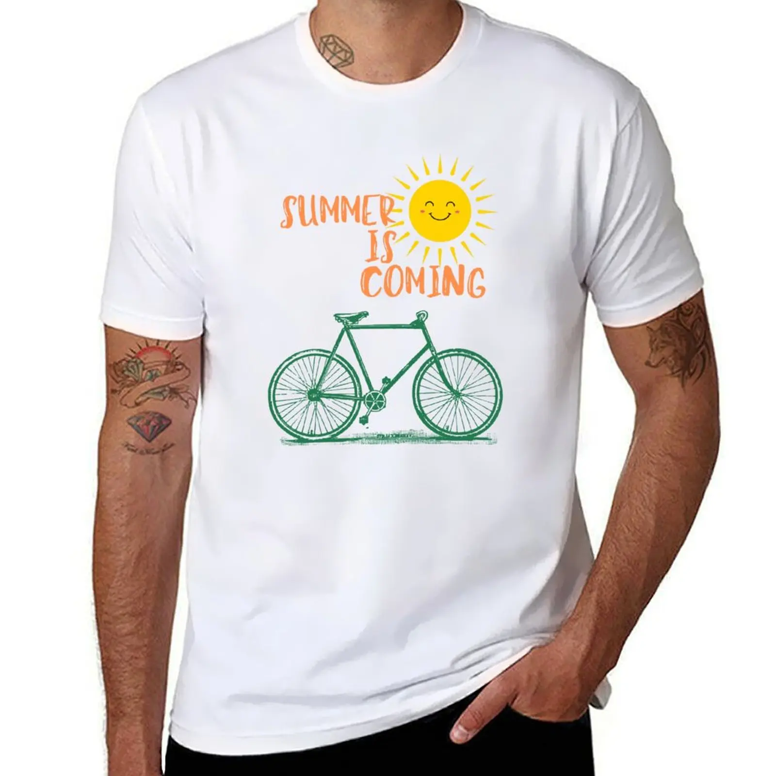 

Summer is Coming T-Shirt men t shirt cotton 100% funny t shirts dark humor