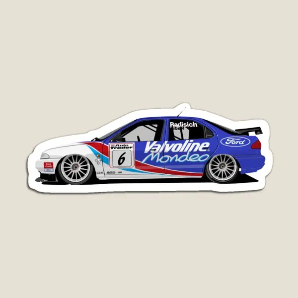 Mondeo Btcc Car  Magnet Cute Children Magnetic Home Funny Baby Decor Colorful  for Fridge Organizer Refrigerator Stickers Toy