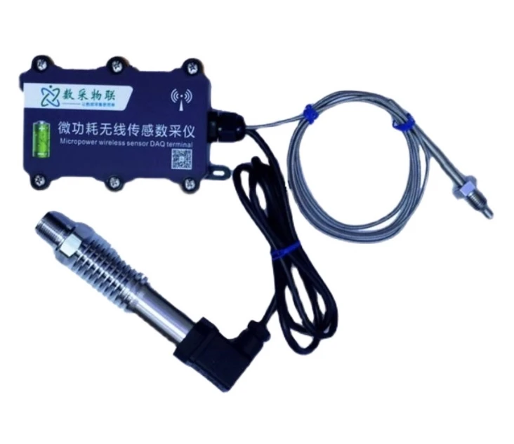 

Micropower Wireless Temp & Pressure Sensor with Remote Data Reporting for Pipeline Pressure Temperature