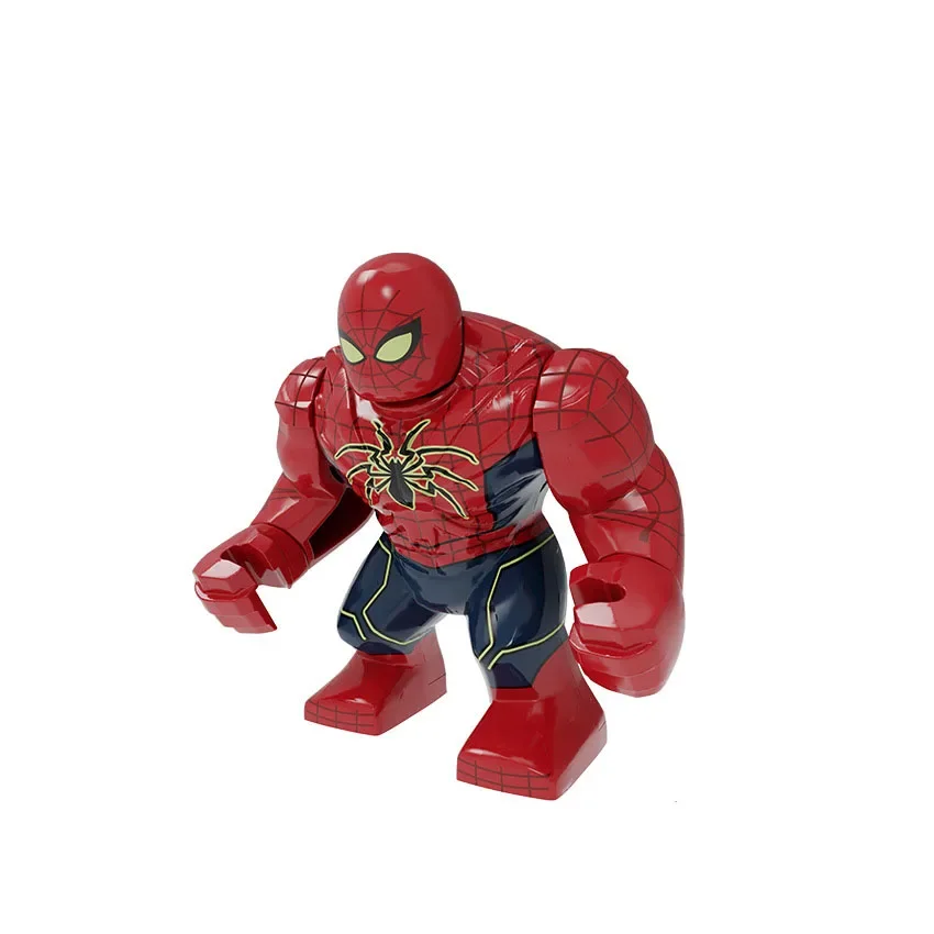 Wonder Mini Bouwsteen Beeldje Anime Figuur Superheld Spider Man Diyassembled Bouwsteen Beeldje Speelgoed, Kindercadeau