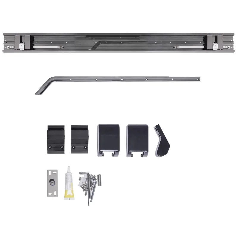Pocket Door Sliding Door Track, Slide Rail Hardware for Cloakroom, Bathroom, Bedroom & Toilet