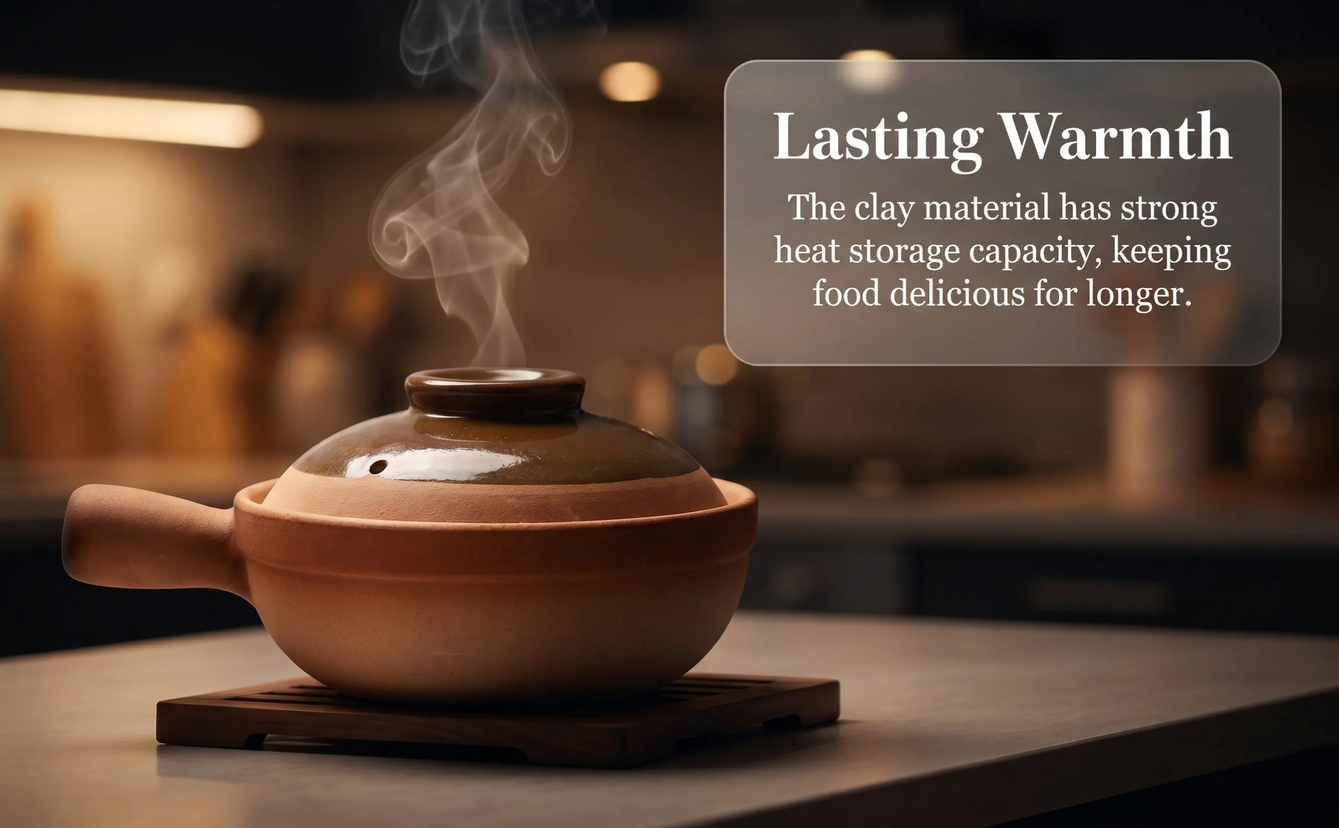850Ml Handcrafted Chinese Clay Pot Ceramic Stockpot for Rice Porridge Soups Stews Traditional Cooking Casserole Pot Stovetop