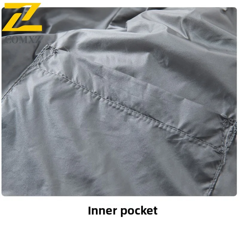 COMXZ Men's Winter Jacket Loose Leisure Windproof Design Ski Resort Padded Jacket Travel Trip Lightweight Feature Down Jackets