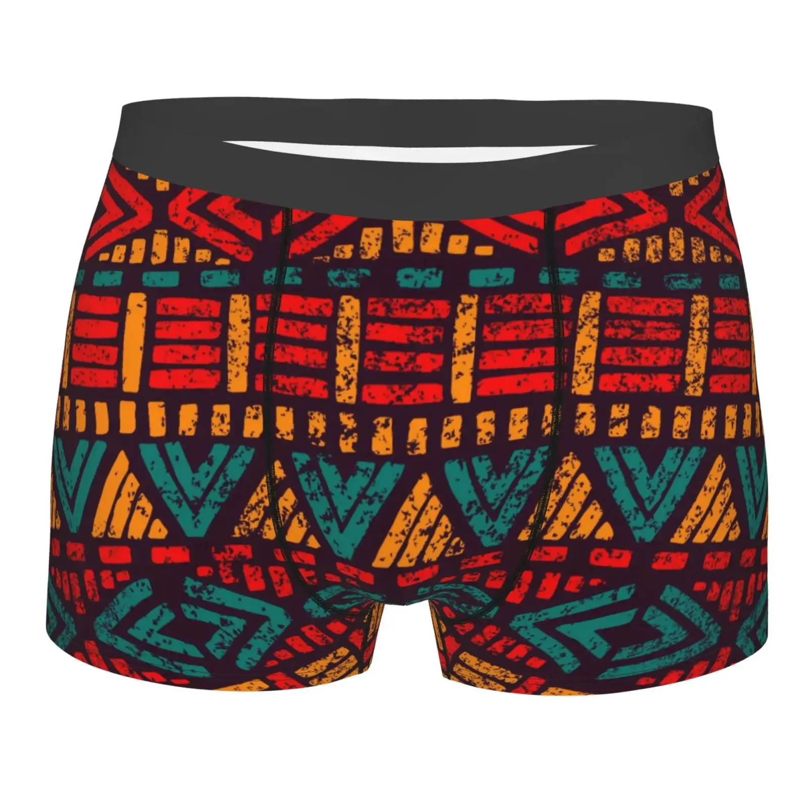 African Nation Pattern Series Print Man's Boxer Briefs Breathable Funny Underwear High Quality Print Shorts Gift Idea