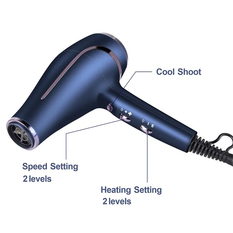 Professional Hair Dryer Brushless BLDC Motor Negative Ion Strong Power Hairdryer Professional Salon Hair Styling Tools