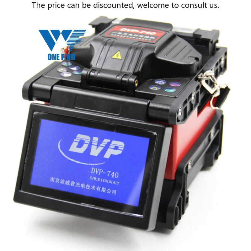 

Chinese Supplier DVP 740 Fusionadora De Fibra Optica Splicing Machine With Fiber Cleaver Fusion Splicer Machine Battery