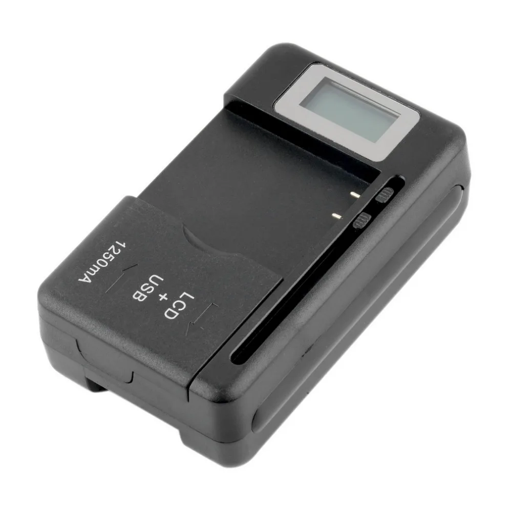 

2026 Hot Mobile Universal Battery Charger Lcd Indicator Screen For Cell Phones Usb-port Hot Promotion Wholesale Dropshipping