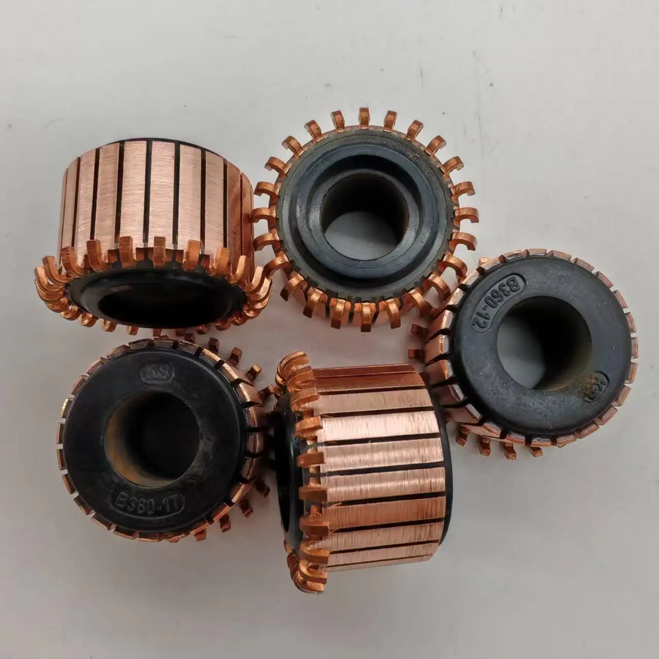 5 Pieces of 25.5*11.5*17*24P Dhy-3153-24-11.5 Commutators for S1M-Ff-150A Angle Grinder Motors, All the Same Size and Universally Compatible
