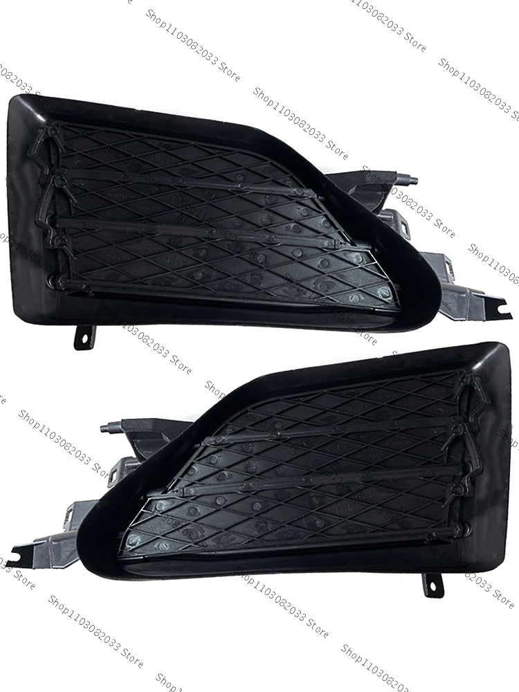 For Tesla Model S  2016 2017 2018 2019 2020 2021 Front fog light frame Front fog light grille Fog lamp frame parts