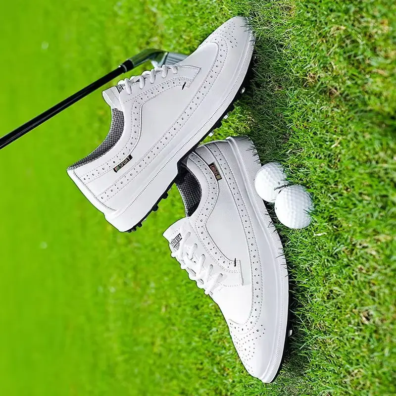 

Новые роскошные мужские кроссовки для гольфа, профессиональные кроссовки для гольфа, обувь для бега и ходьбы большого размера