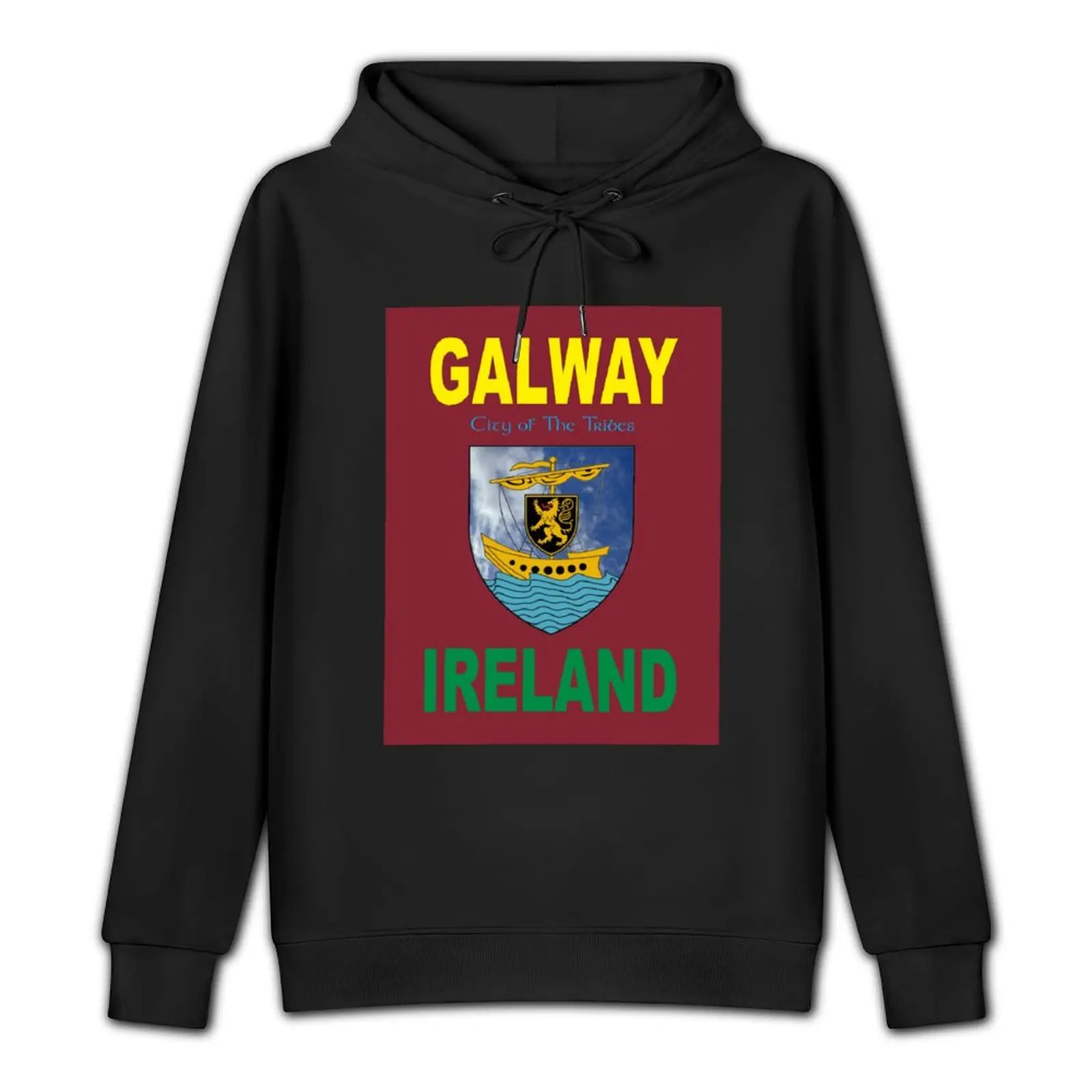 GALWAY - IRELAND Pullover Hoodie winter clothes hoodies for men high quality