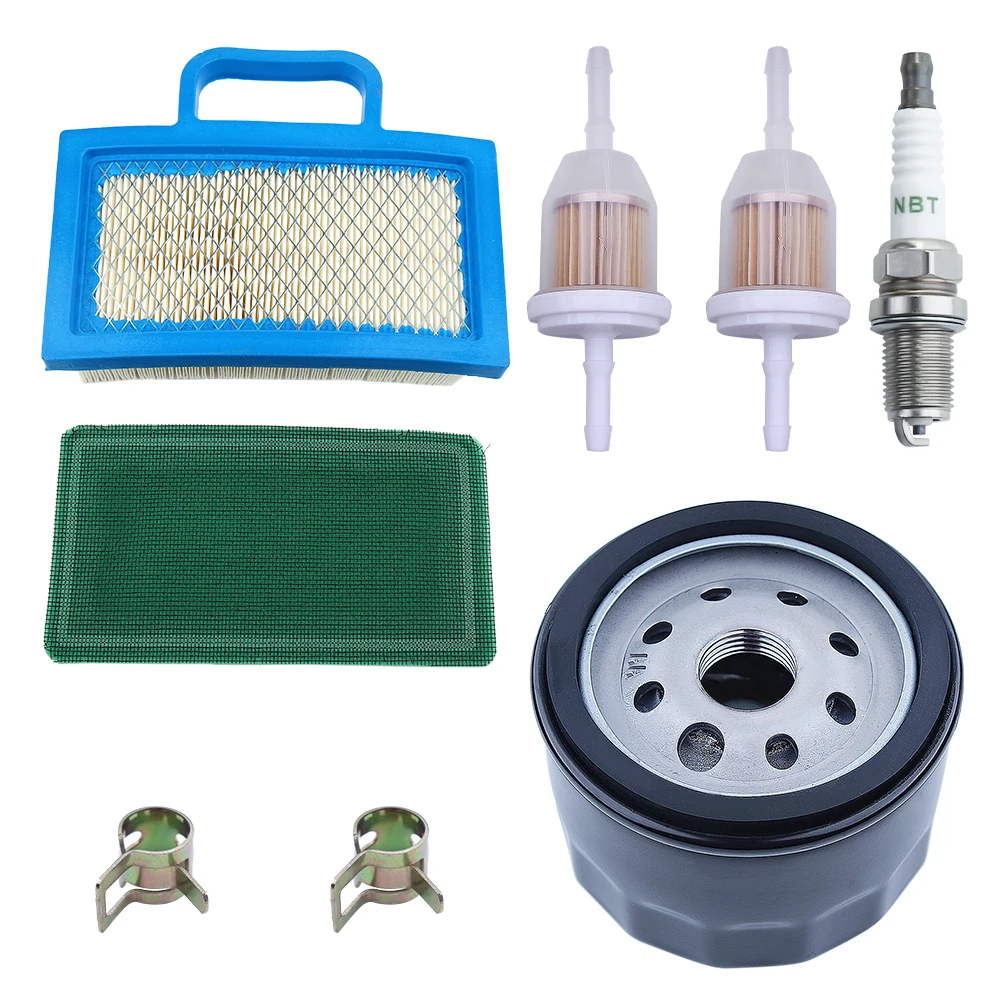 499486 698754 Air Filter + 492932 Oil Filter for John Deere L120 LA145 L111 D130 LA135 LA120 D140 L118 LA130 LA140