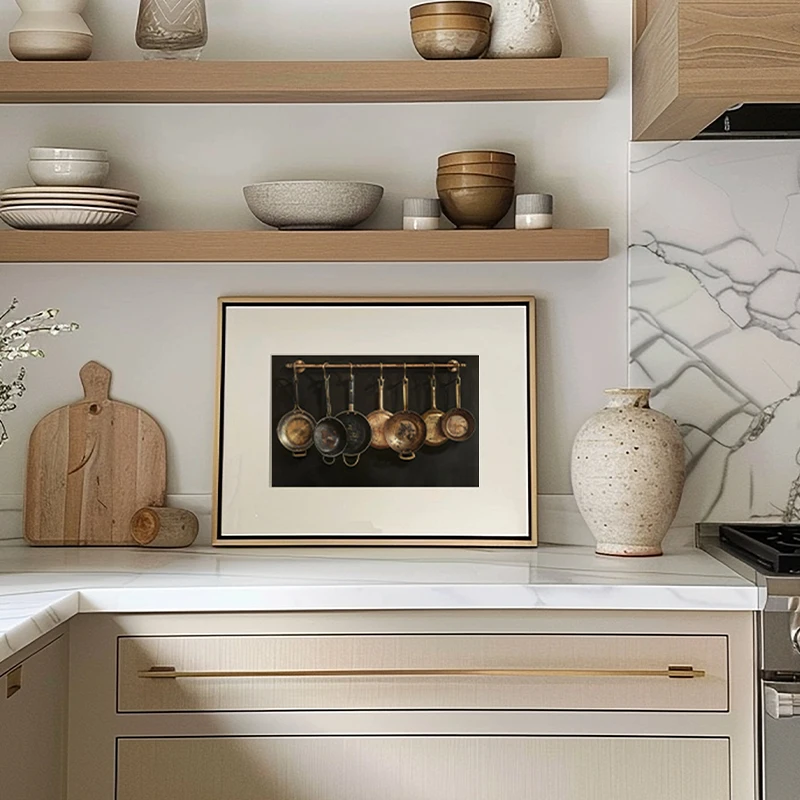 البلد المطبخ طباعة المشارك الكمثرى التين الكرواسون خمر لا تزال الحياة ريفي مزرعة العتيقة المطبخ قماش الطباعة جدار ديكور