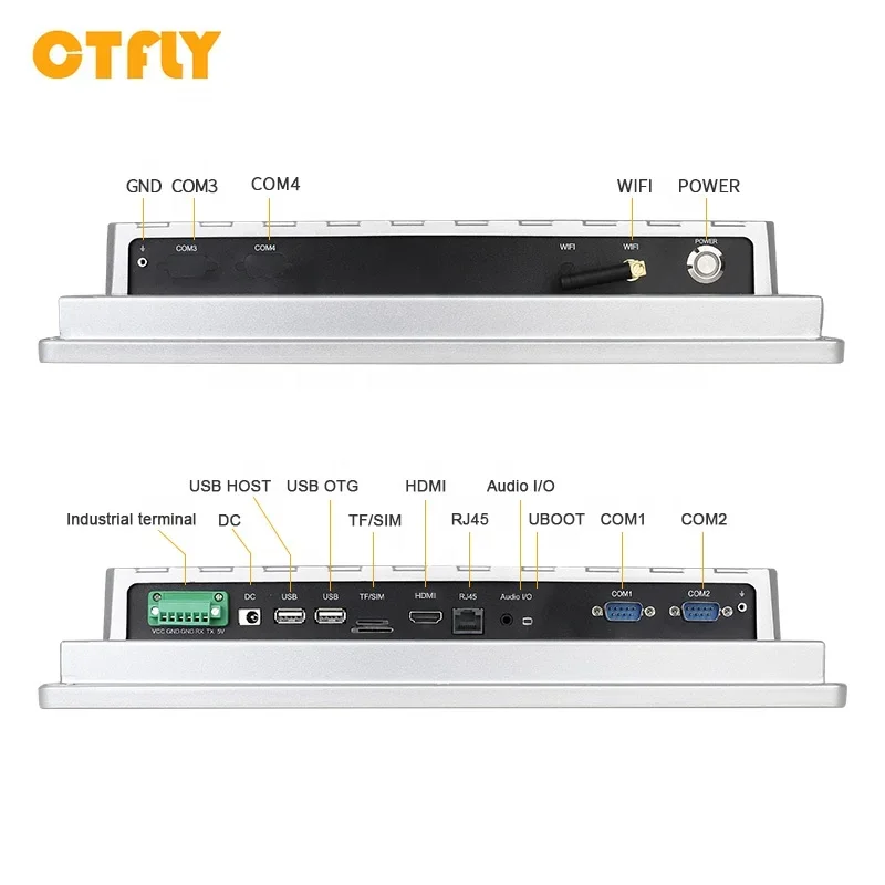 004 Oem/Odm Good Dissipation 10.4 inch Android Industrial Computer Touch Screen All In One PC for Vehicle/CNC Controller Machine