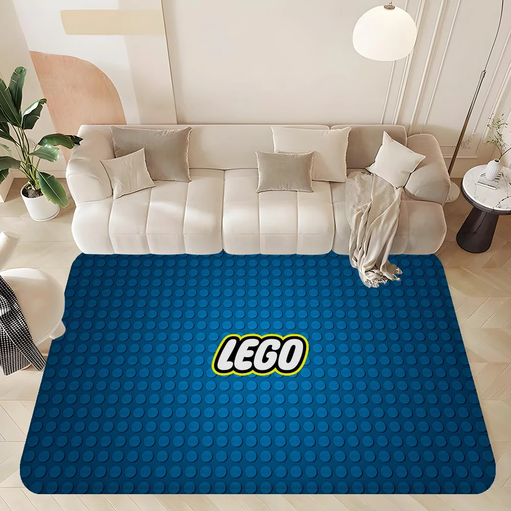 L-LEGOS Game Floor Mat Long Rugs Nordic Style Home Doormat Bathroom-Toilet Mats Bedroom Modern Home Decor