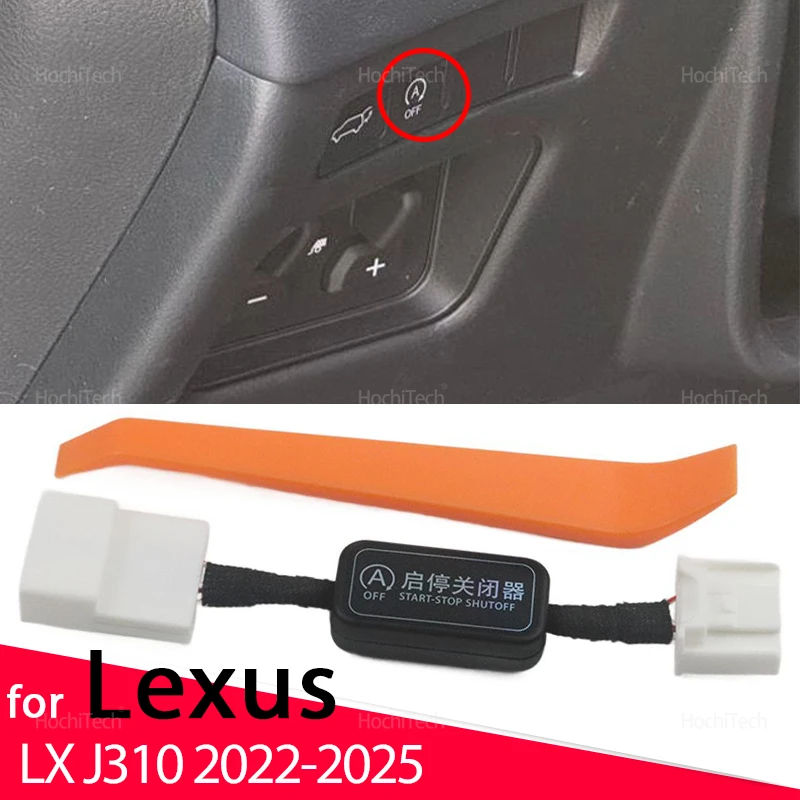 Car Start and Stop Engine Off Device Control Sensor Auto Stop Canceller for Lexus LX J310 4th LX600 LX500d LX700h 2022-2025