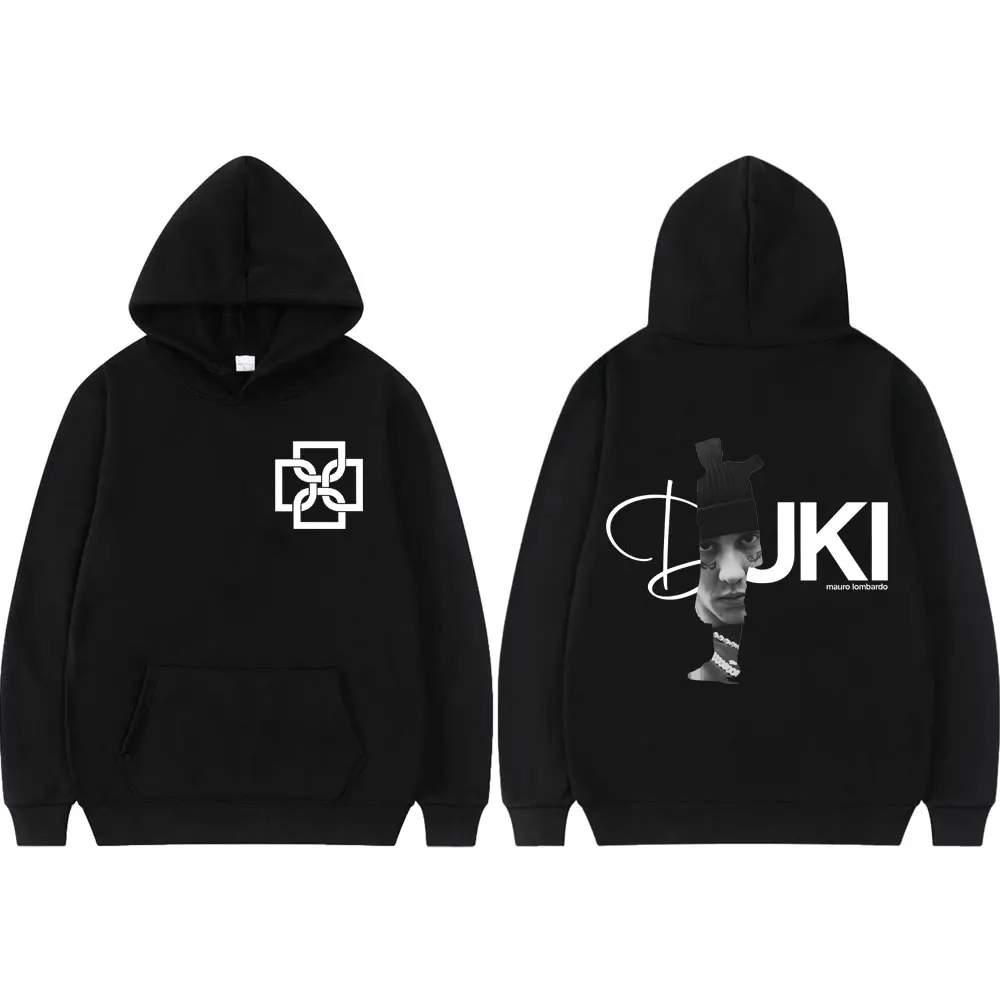 

Rapper Duki Merch Hoodies Men's Women's Clothing Fashion Hip Hop Sweatshirts High Quality Fleece Oversized Pullovers Streetwear