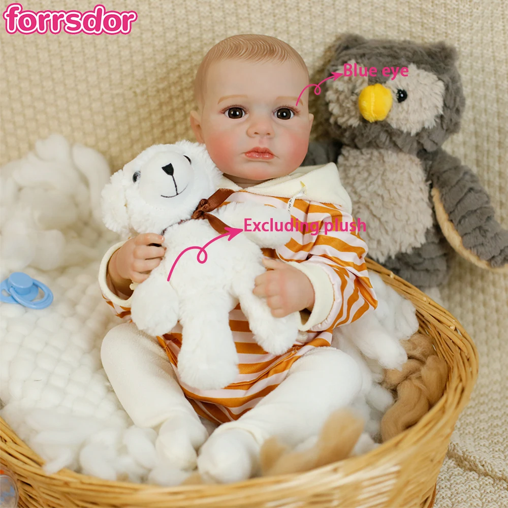 19 بوصة كامل لينة سيليكون الفينيل قابل للغسل الجسم تولد من جديد الدمى الوليد الطفل حجم لولو الدمى عالية الجودة تحصيل لعبة الهدايا