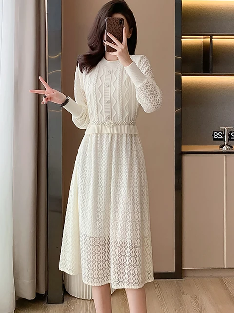 Vestido midi mujer hotsell