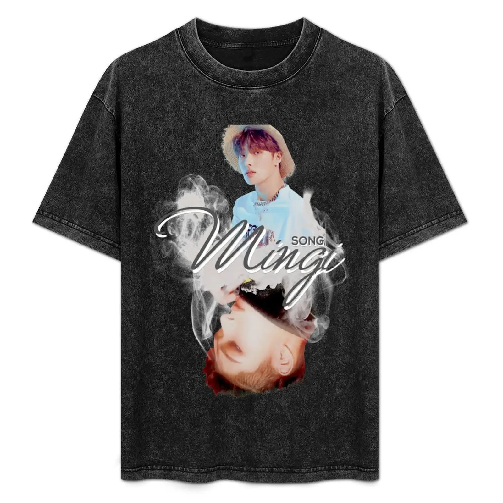 

Ateez - Mingi T-Shirt Work Wear Breathable Tee