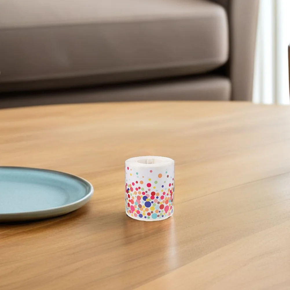 

2 Rolls 65.6 Feet Self-Adhesive Decorative Stickers Dot Scalloped Wave Border Trim For Blackboards Bulletin Boards Classroom