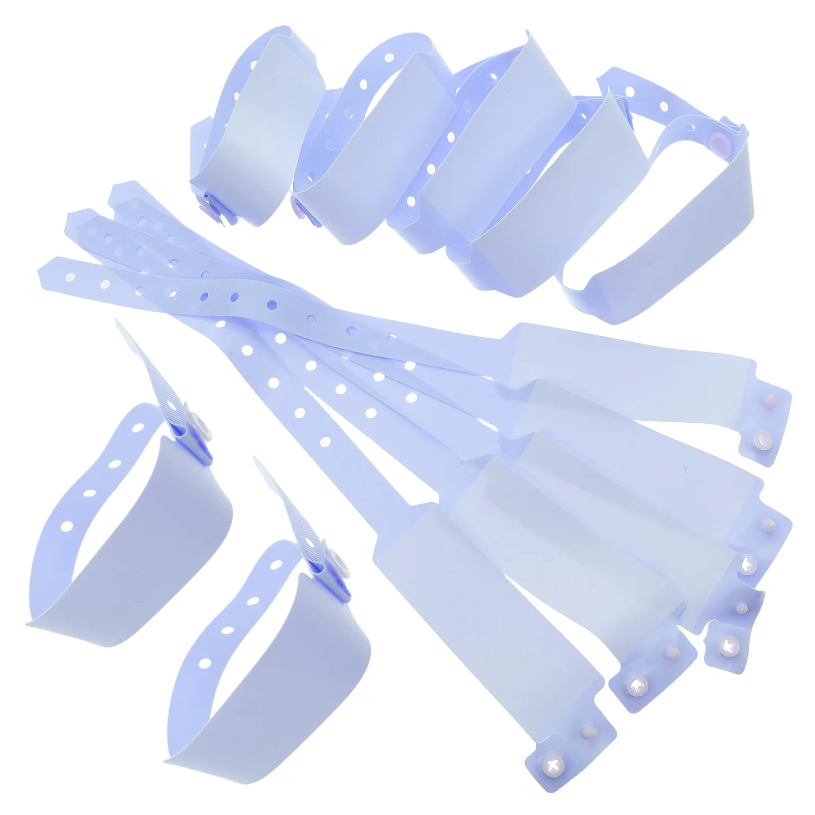 

100 шт. идентификационных браслетов для пациентов больниц, ПВХ-браслеты для взрослых, для экстренных случаев