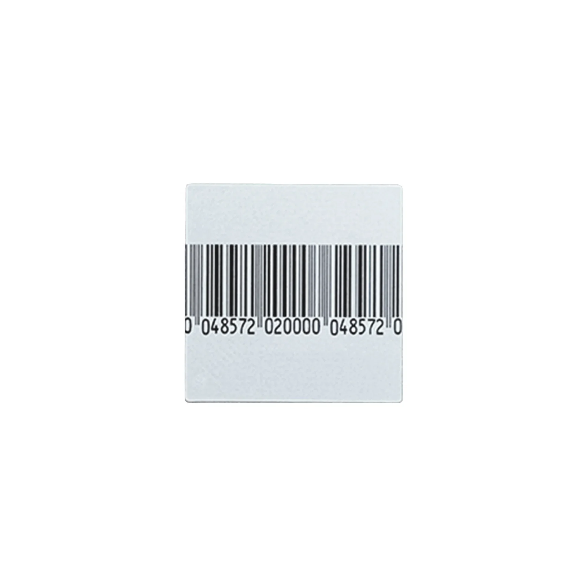 codigo de barras branco macio para a loja da roupa papel revestido rf 82mhz 1000 pecas 5050 mm 01