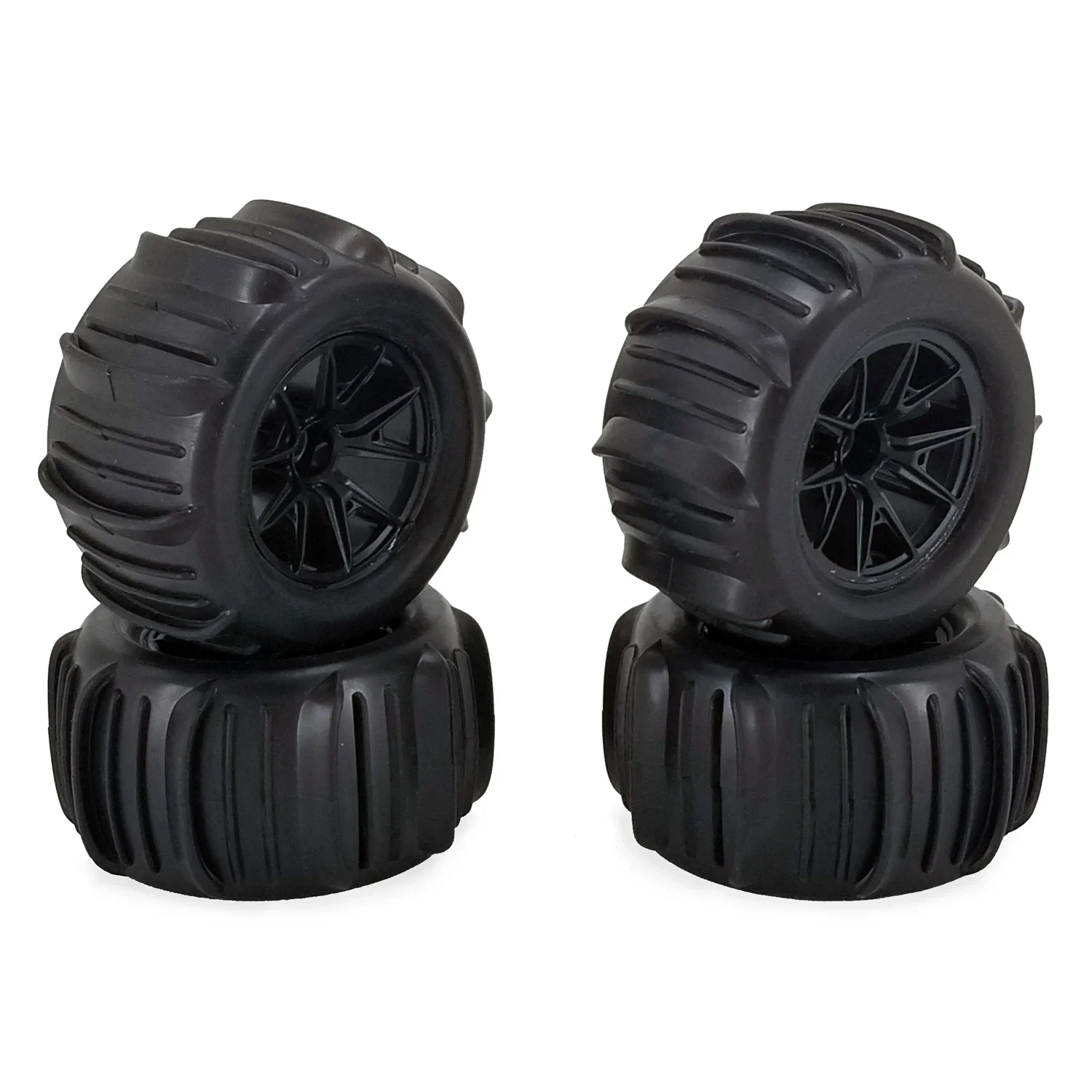 Pneus de sable de neige, roue pour Wltoys 144001 124018 124016 124017 144010 124019 1/14 1/16 1/18 RC, voiture tout-terrain 4 pièces