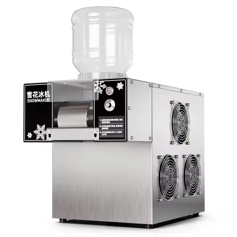 #￥forFactory Custom Ice Snow Maker Machine Automatic Commercial Efficient Snowflake Ice Shaver Make Machine