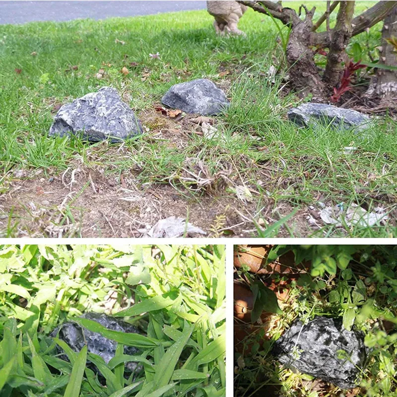 Fake Rock Look Feels Like Real Stone Diversion Hidden Safe for Outdoor Garden