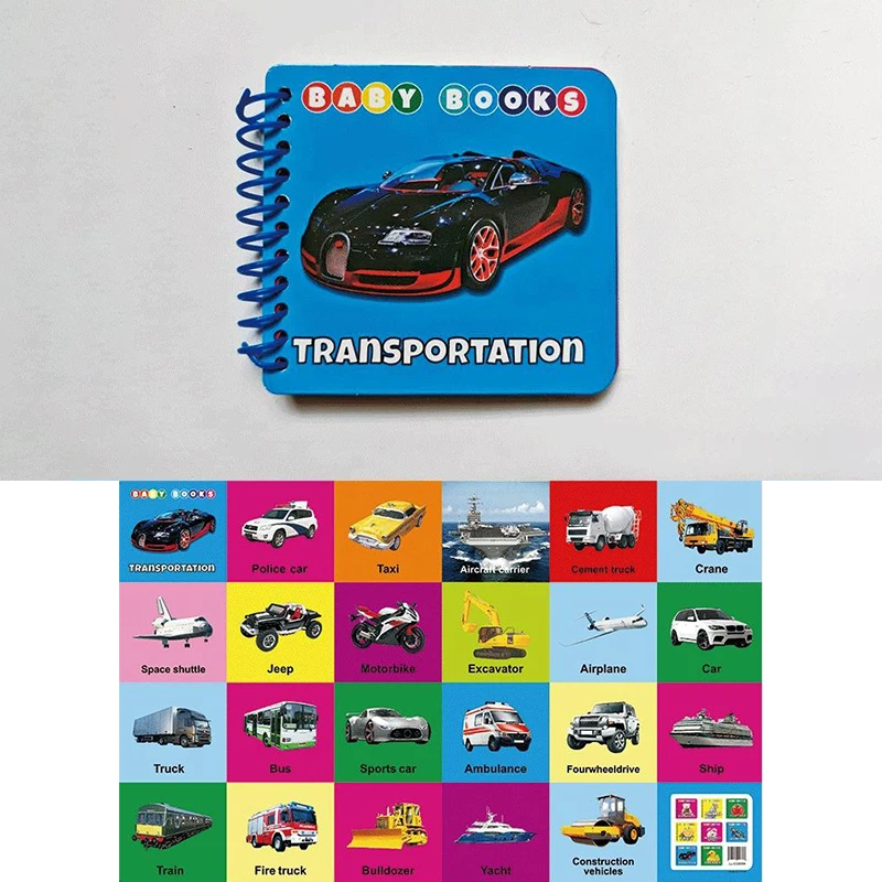 0-2 Years English Children Learning Cognitive Books Children's Enlightenment Books Children's Early Education Books Gifts