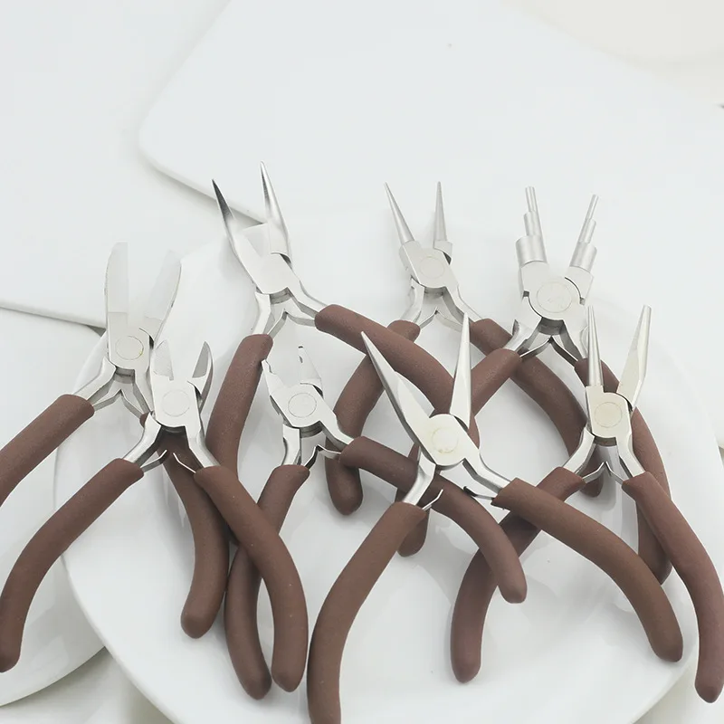 DIY Jewelry Tool Kit, Assorted Pliers, Multi-function Pliers for Wire Bending & Cutting
