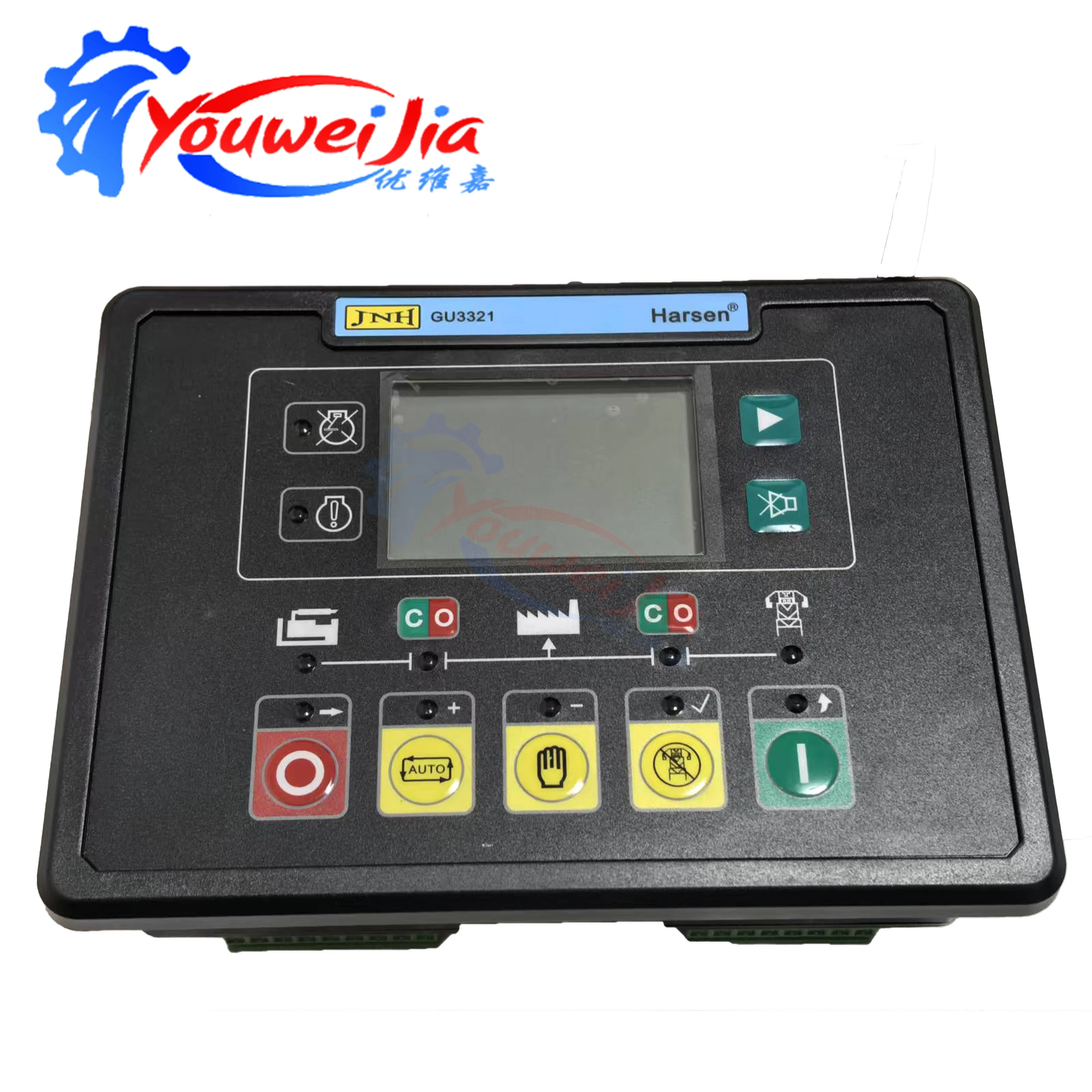 

Harsen GU3321 Automatic Mains Failure Controller Intelligent Control Module for Generator Switch Xeon Kit Genset Part