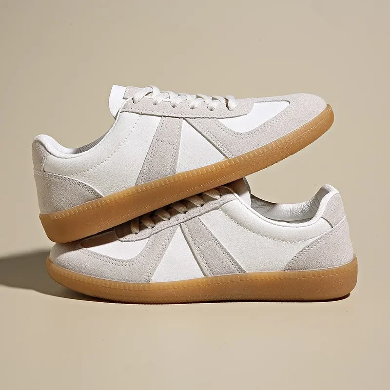 Size36-45 German Trainer Trendy Casual Men Women Shoes Sneakers Versatile Trainers Soft-soled Anti-slip Lasure Streetwear