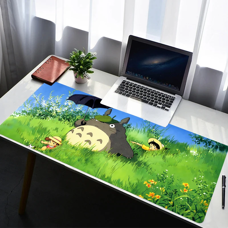 

Mouse Pad PC Non Slip Rubber Mousepad Laptop Gamer Cabinet Cartoon Keyboard Pad Office T-totoro Computer Gaming Desk Mouse Mat