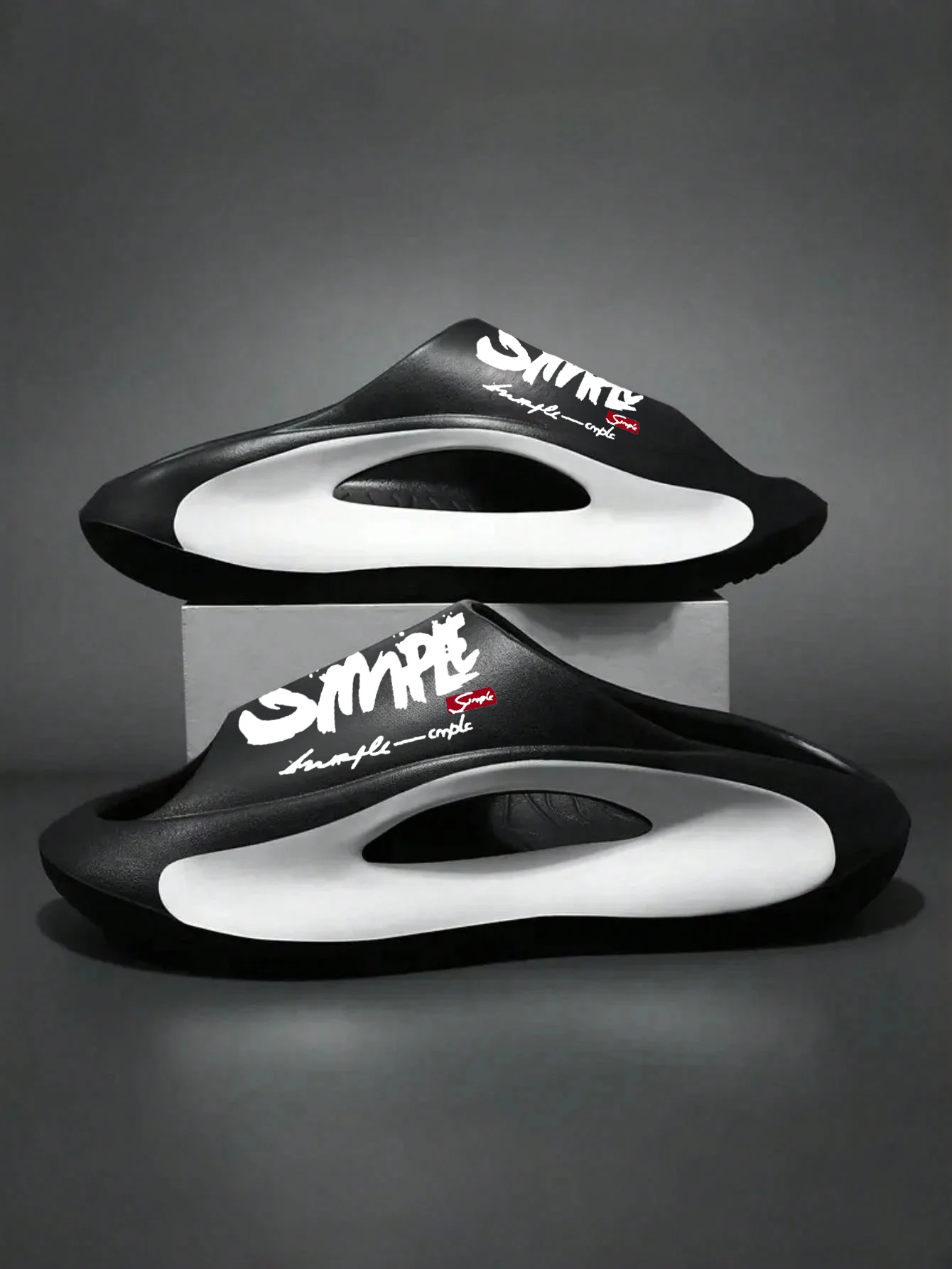 Men's and Women's Slippers Fashion Non-Slip Couple Slippers Eva 2 Colors 36-45 image 5