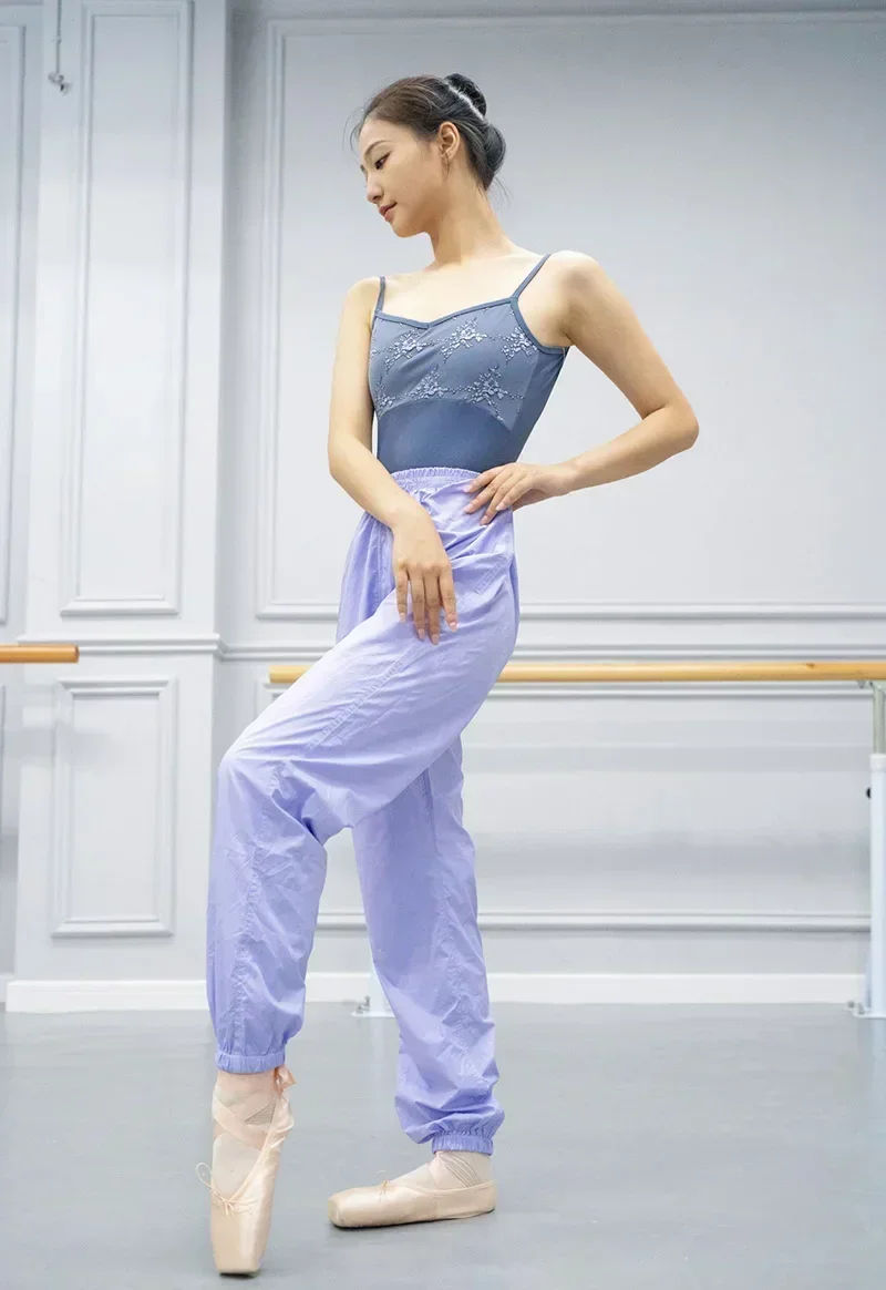 Justaucorps de Ballet pantalon adulte coloré séchage rapide pratique Ballet danse porter femmes gymnastique justaucorps danse pantalon