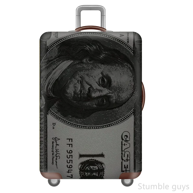 

Elastic Wear-Resistant Luggage Cover Protective Dustproof Washable Suitcase Cover Practical For Road Trips 18-32 Inch