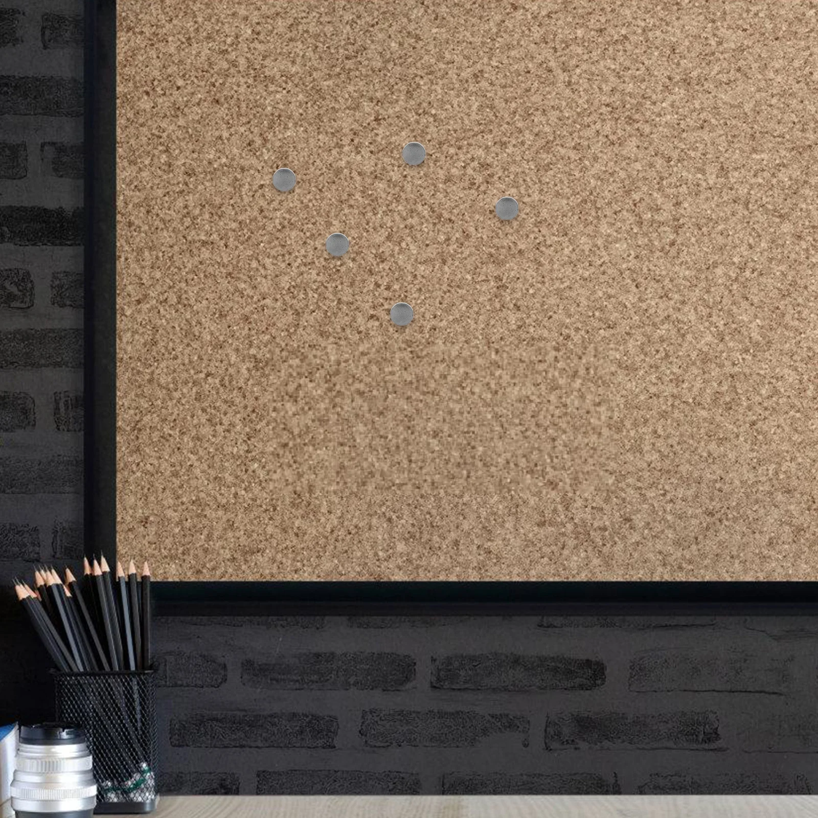 

50pcs Thumbtacks Heavy Duty Push Pins For Cork Board Flat Head Design Photo Display Office Supplies Decorative Map Marking Pin