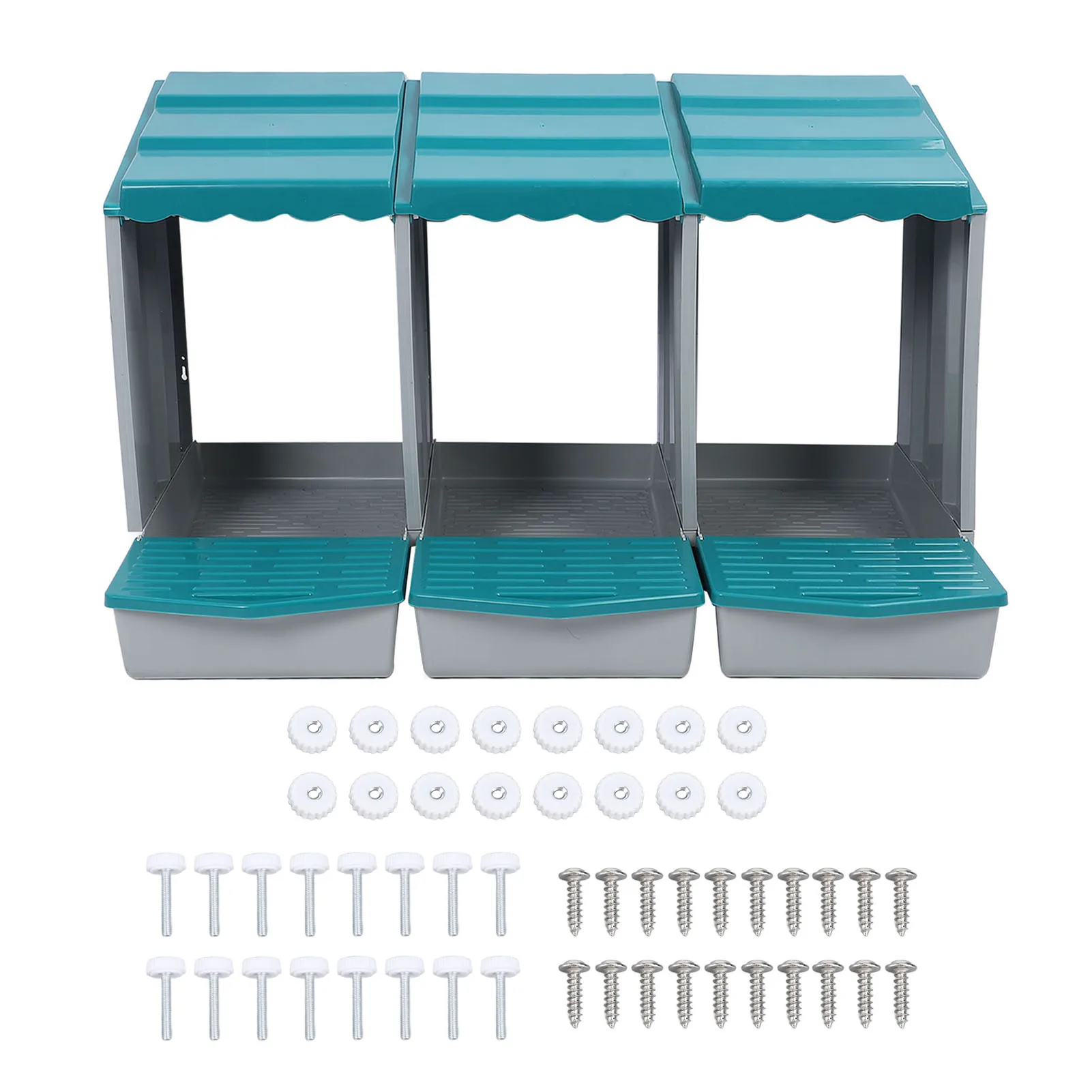 Kip Nestkast PP Kip Ei Legbox voor Kippen Eenden Gevogelte Comfortabel Ruim Gemakkelijk schoon te maken Kippenei Legbox