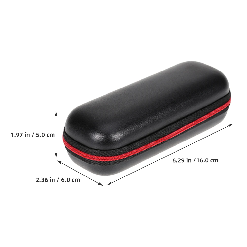 

2pcs Waterproof Storage Box Men'S Travel Organizer Portable Zipper Case Black Household Watch Box Scratch Resistant Outdoor
