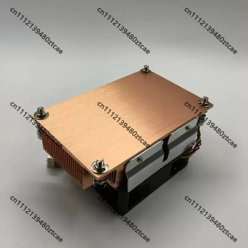Full Copper 2U CPU Cooler Fan Special for Server with Intel LGA2011 Rectangular Socket