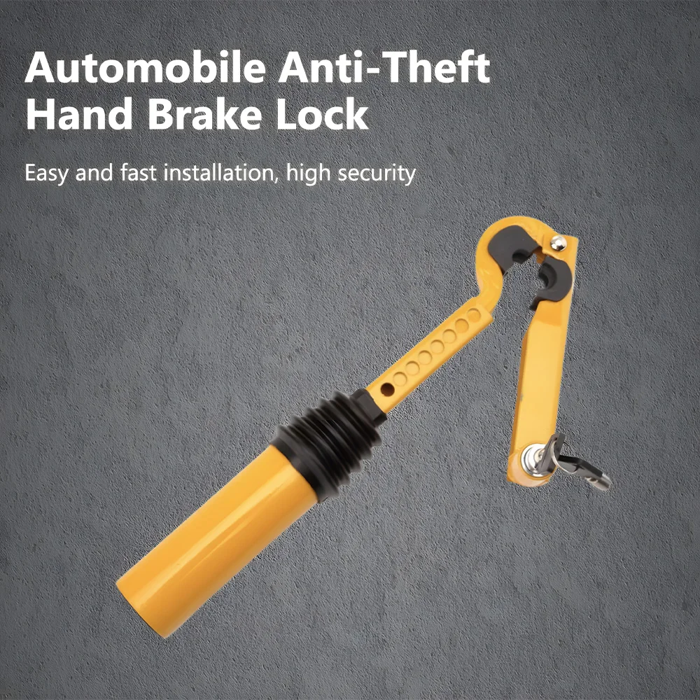 

Car Handbrake Gear Lever Locking Device Handbrake Gear Position Safety Lock Vehicle-Mounted Adjustable Safety Anti-Theft Lock