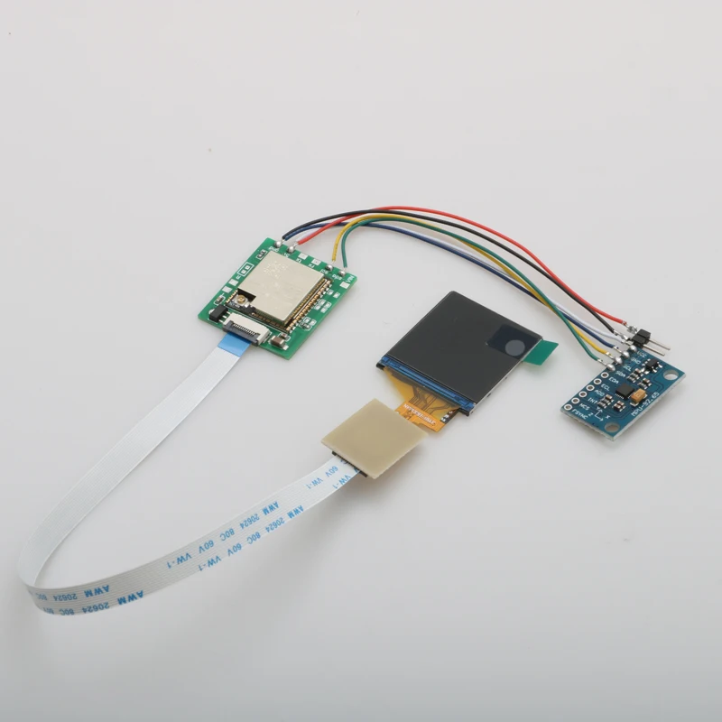 1 مجموعة 1.3 بوصة شاشة مؤشر موقف الطيران 3.8-5.2 فولت محاكاة لوحة القيادة قمرة القيادة ​   ملحقات خفيفة الوزن لطائرة/سيارة RC