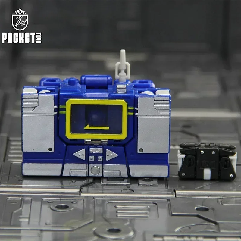 PT-04 Transformation Soundwave PT04 z taśmą G1 Mini Pocket War KO DX9 Figurka akcji Robot Zabawki Prezent dla dzieci W magazynie