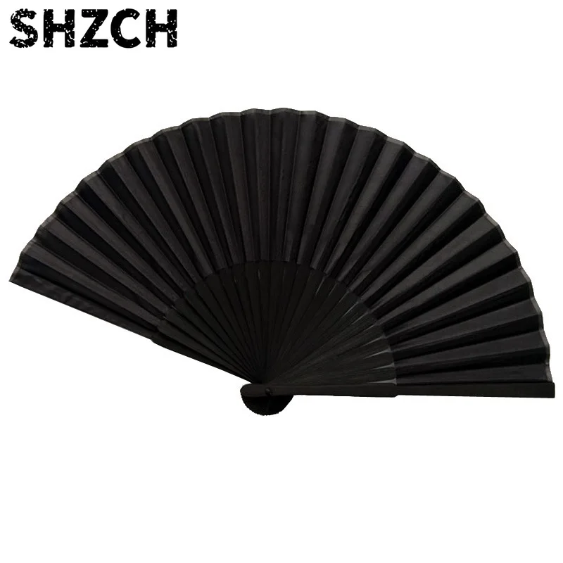 10 Abanicos Plegables Negros Vintage, Abanicos Decorativos para Bodas, Fiestas, Baile y Hogar