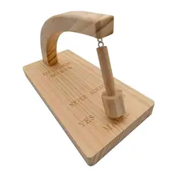 Pendule magnétique en bois avec balançoire pour trouver votre réponse, accessoire de fête, fabricant de décision