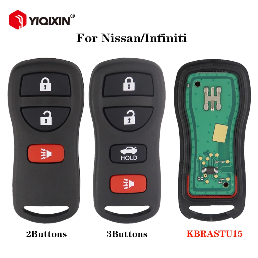 YIQIXIN 315Mhz Remote Car Key For Nissan Frontier Murano Armada Pathfinder Quest Titan Versa Altima Maxima Xterra 2002-2008