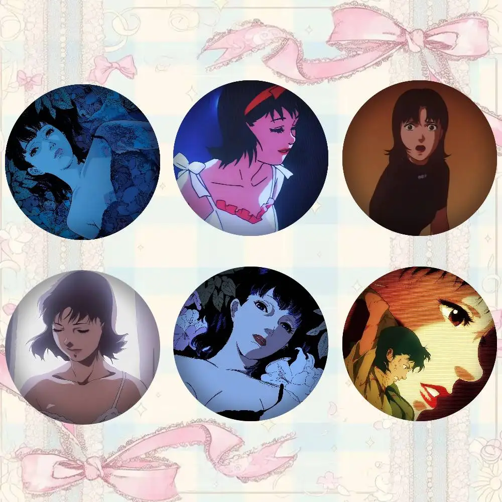 Comics Anime-P-Perfect Blue 32/44/58MM Customizable Button Pins Cute Funny Creative Badge Jewelry Decor Gifts For Friends